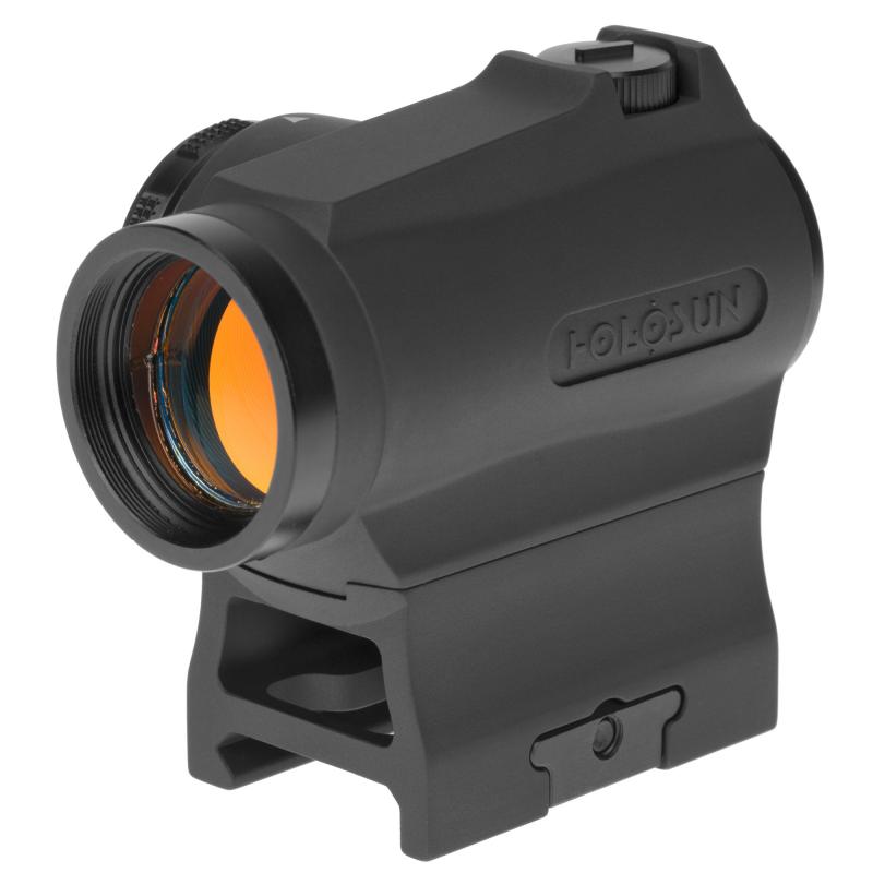 Micro Red Dot, 2MOA Dot, 65MOA Circle, 1X Power, 20MM Objective, Hi and Low Mount In Box, Bottom Battery Tray, Mounting Tool And Lens Cloth, Black Finish HS403R DISCONTINUED