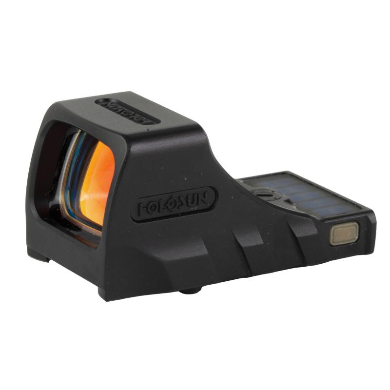 SCS Walther PDP | Green Dot Sight, Non-Magnified, Fits Factory Optic Ready Walther PDP, Green Ring & 2 MOA Dot, Matte Finish, Black, Solar with Internal Battery SCS-PDP-GR