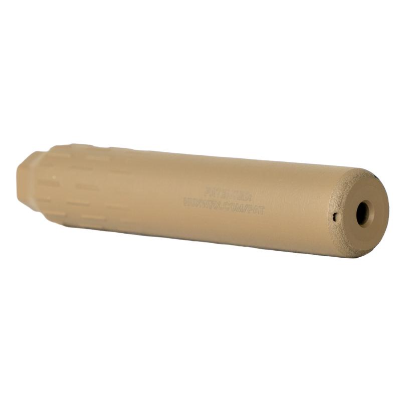 Flow 22 Ti, Suppressor, 22 LR, Flat Dark Earth Cerakote Finish, Grade 5 Titanium, 1/2x28 Direct Thread 3166
