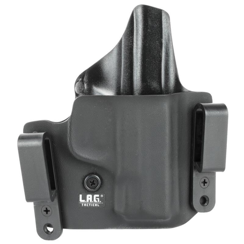 Defender Series, OWB/IWB Holster, Fits S&W M&P Shield 9/40, Kydex, Right Hand, Black Finish 4007
