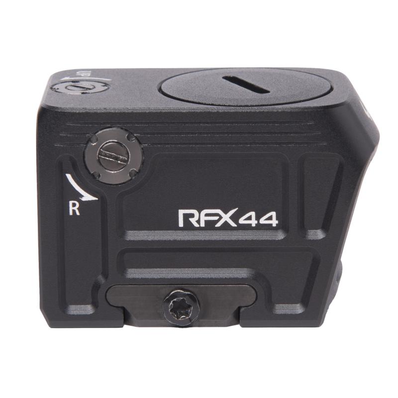 RFX, Reflex Sight, 5 MOA Green Dot, 1X44mm Objective, Black, ACRO Footprint, Includes Low Mount 981-0112