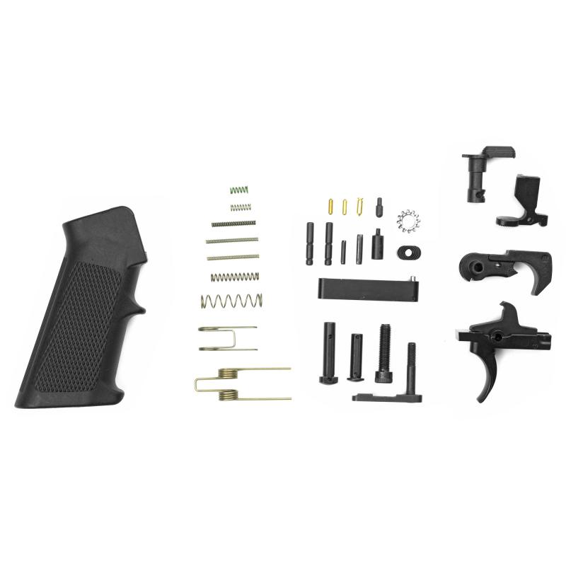 Lower Parts Kit Part Kit, For AR-15, With Pistol Grip and Trigger Guard AR15LPKT