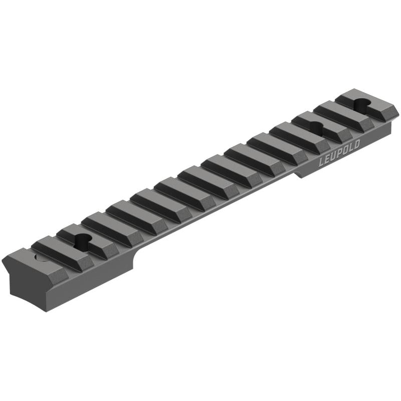 BackCountry, 1 Piece Base, Fits Weatherby Vanguard Short Action, Matte Black 171514