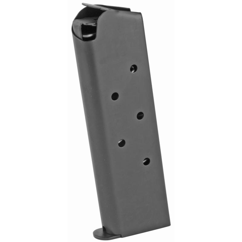 Magazine, 45ACP, 7 Rounds, Fits 1911, Includes 1 Thick and 1 Thin Base Pad, Black Nitride Finish 847-BN
