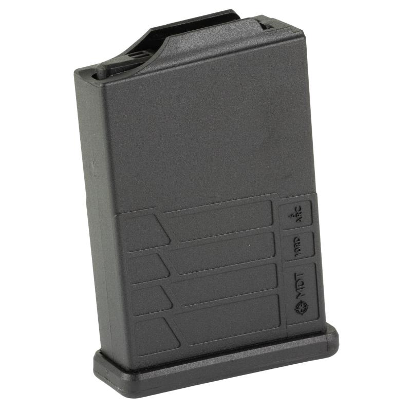 Magazine, 6MM ARC, 10 Rounds, Fits Short Action AICS Pattern, Polymer Construction, Black 106535-BLK