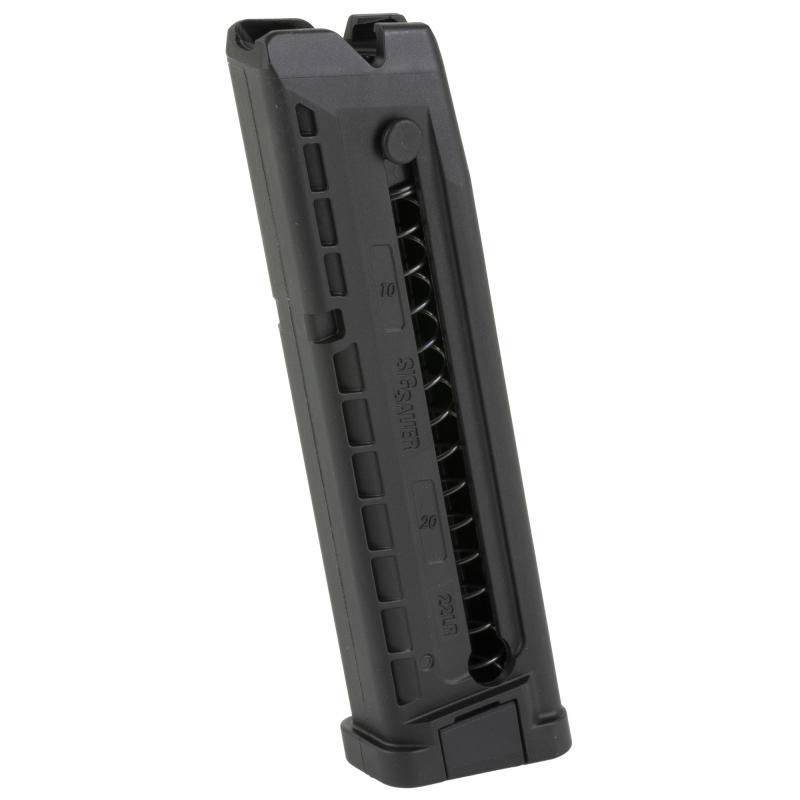 MAGAZINE, P322, 22 LR, 20 RD, POLY, BLK