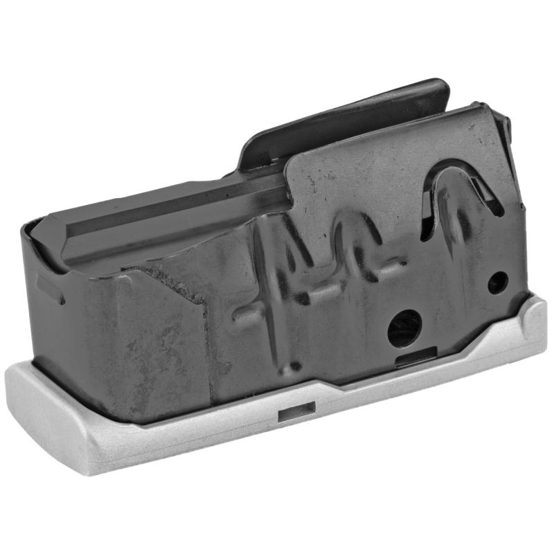 Magazine Box with Bottom Release Latch for 16C/12/14 Stainless .243 Winchester/7mm-08 Remington/.260 Remington/.308 Winchester/6.5 Creedmoor Stainless Steel 4 Round