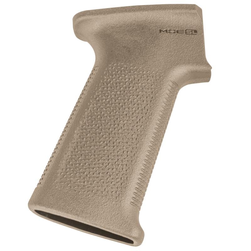 MOE Slim Line Grip, Fits AK-47/74, FDE Finish, TSP Texture MAG682-FDE