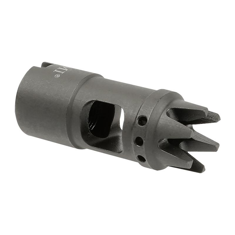 AK12, Muzzle Brake, 1/2X28 Thread Pitch, Black MI-AK12MB-3