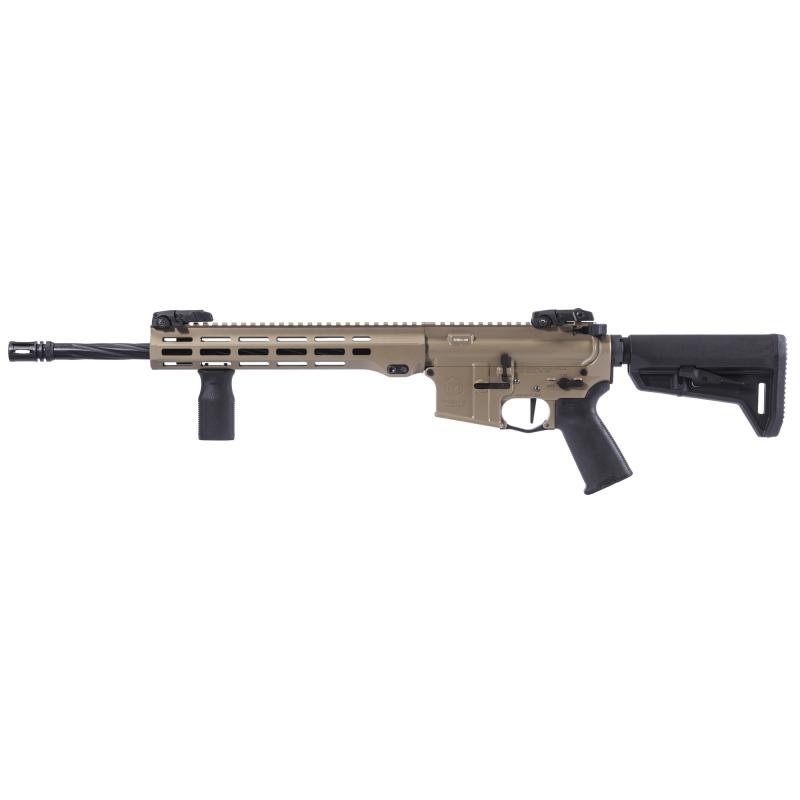 MD15L, Semi-automatic Rifle, 6MM ARC, 16" Barrel, MLOK Handguard, Magpul MOE SL-K Stock, Anodized Finish, Flat Dark Earth, 1 Magazine, 10 Rounds MXM-49052