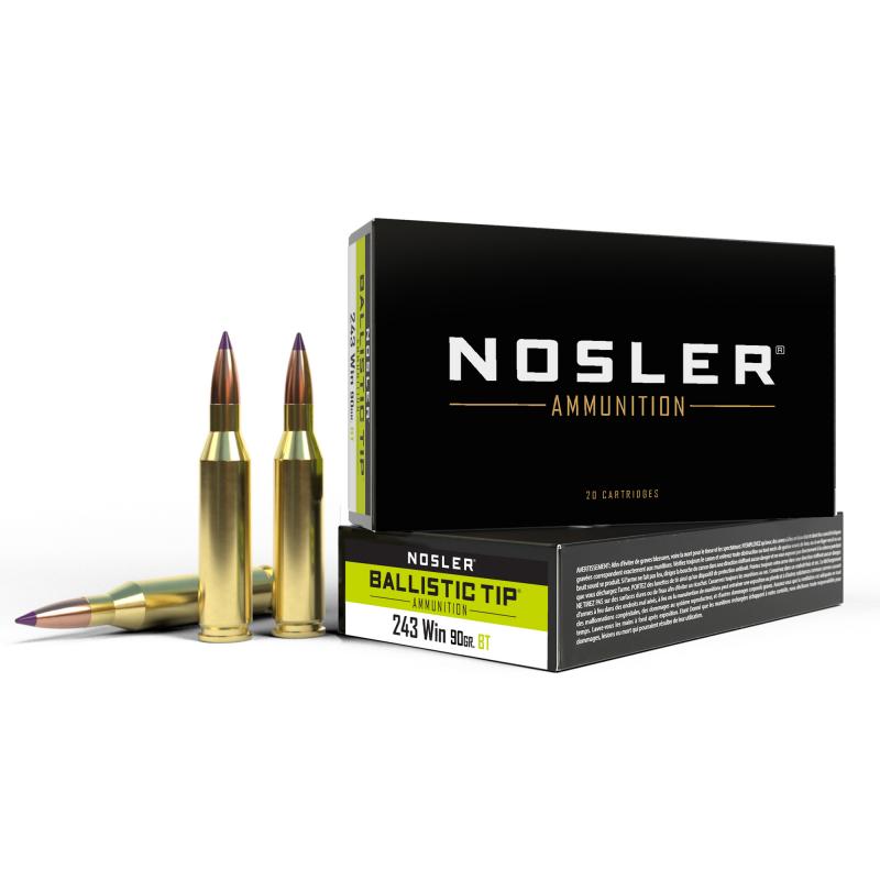 Ballistic Tip Hunting .243 Winchester 90 Grain Ballistic Tip