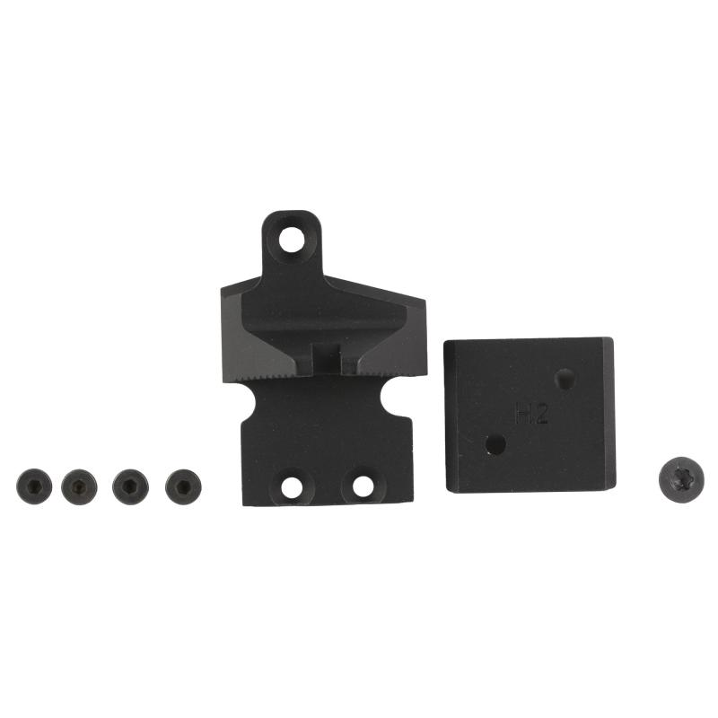 DM Slide, DLC Finish, Black, Forward Mounted Rear Sight, For Use With Holosun 509T, Fits Noveske Direct Mount Slide, Includes 509T Mounting Plates 05002703