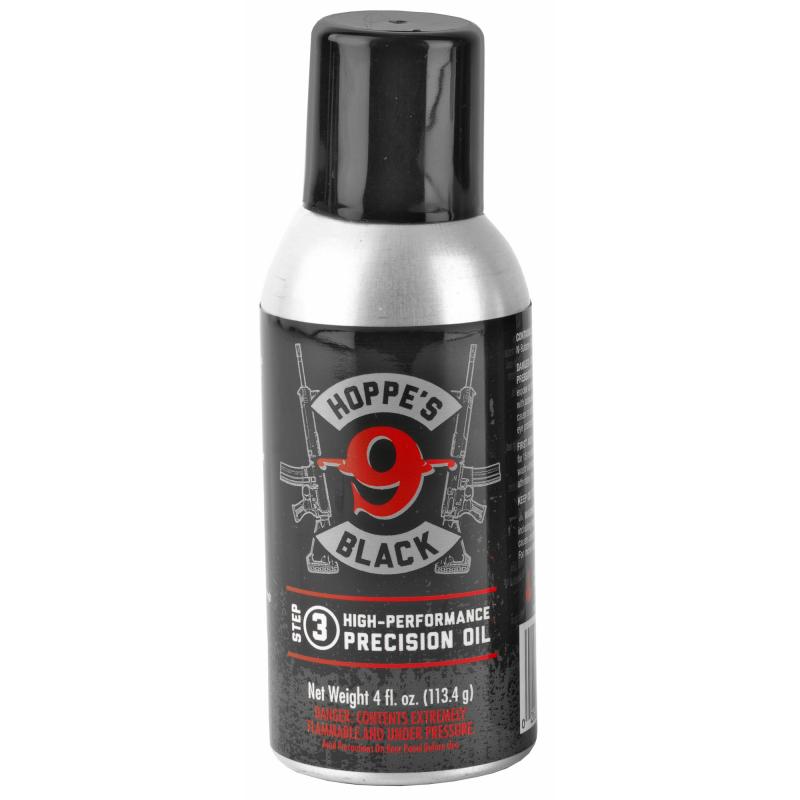 Black Precision Oil, Liquid, 4oz, Aerosol Can, 4-Pack HBL4A