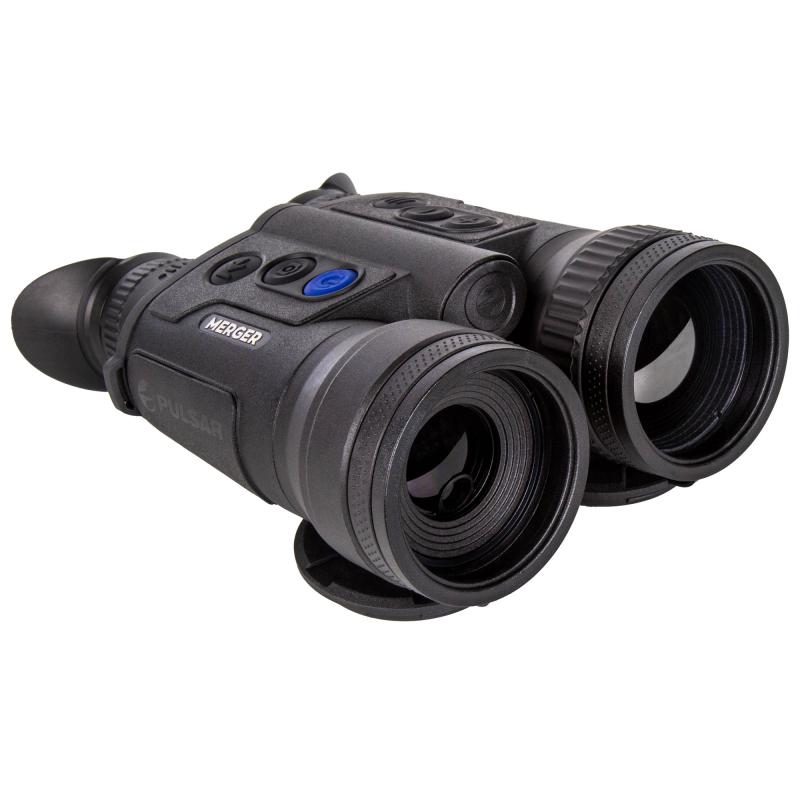 Merger, Laser Range Finder, Thermal Imaging Binocular, 2.5-20X50, Matte Finish, Black PL77465