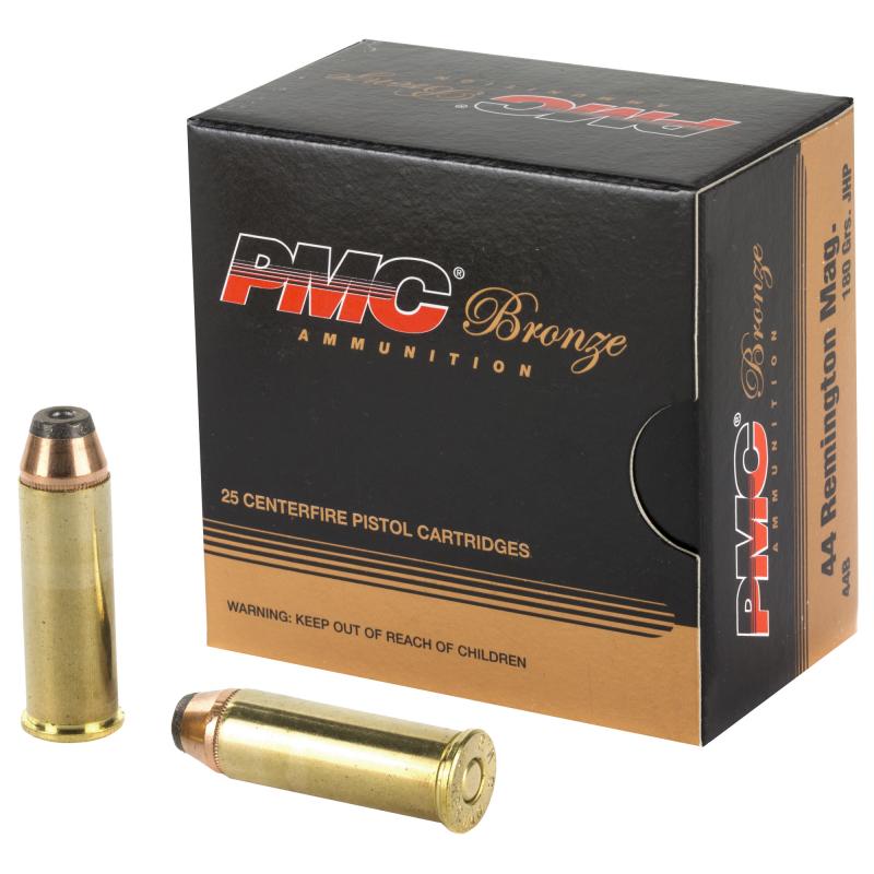 Bronze Line .44 Magnum 180 Grain Jacketed Hollow Point