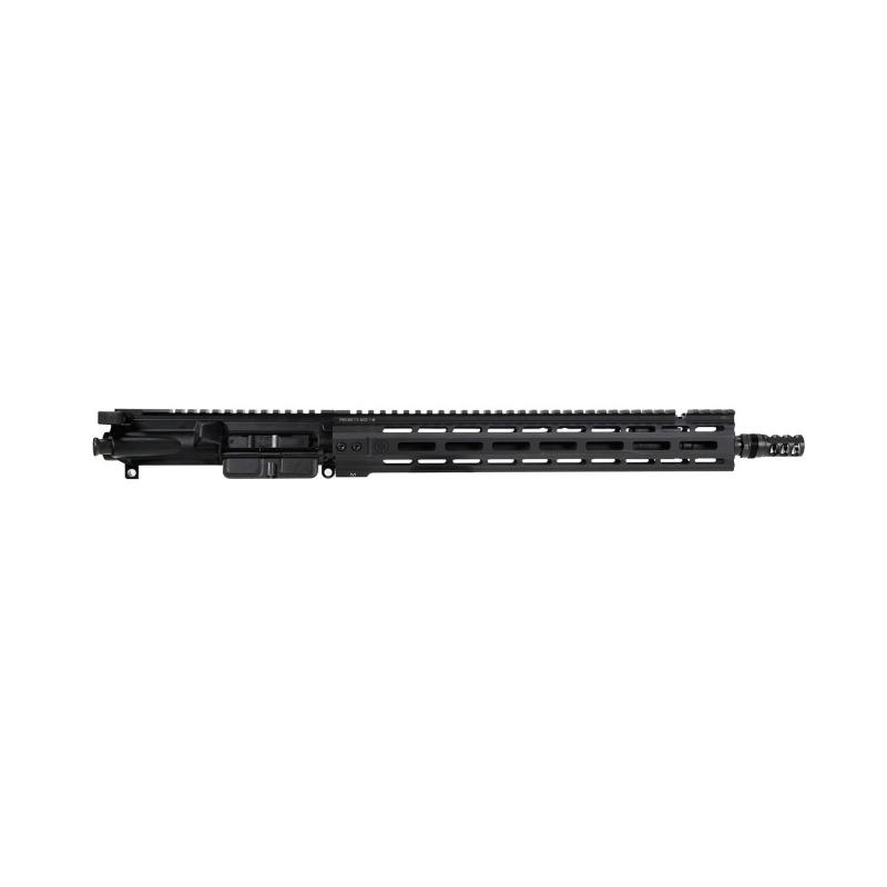 MK114 Mod 1-M, Upper Receiver, 223 Wylde, 14.5" Barrel, No Muzzle Device, Anodized Finish, Black, MLOK Handguard, Long Stroke Piston System, Adjustable Gas System, Fits AR-15 MK1-M1U-223-14-NC