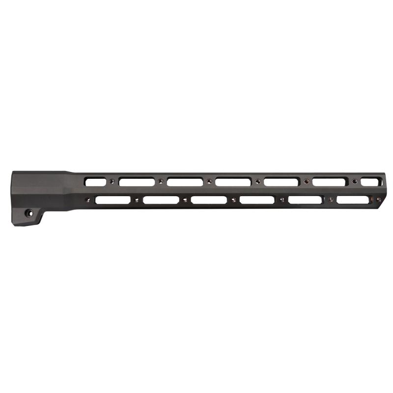 Fix Handguard, Q SERT, 15", Fits Q Fix, Clear Anodized Finish, Gray ACC-FIX-HG-QSERT-15.25