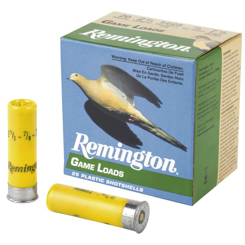 Game Load, 20Ga, 2.75", #7.5, 3.25 Dr, 1 oz. 20042