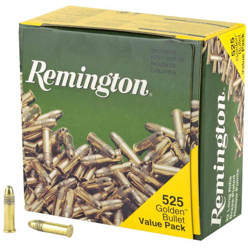Golden Bullet Value Pack 525 Rounds 36 Grain Lead Hollow Point