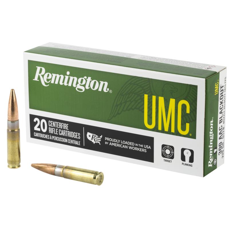 UMC .300 AAC Blackout 220 Grain Open Tip Match Flat Base