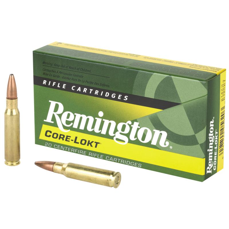 .308 Winchester 180 Grain Pointed Soft Point Core-Lokt