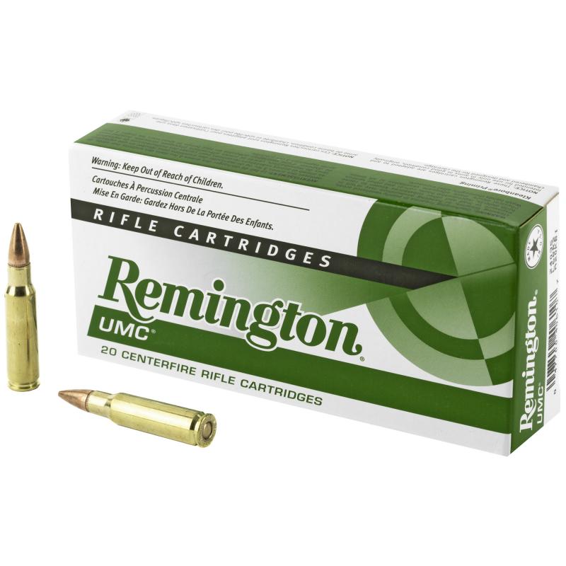 UMC 6.8 Remington SPC | 115 Grain FMJ, 20 Per Box