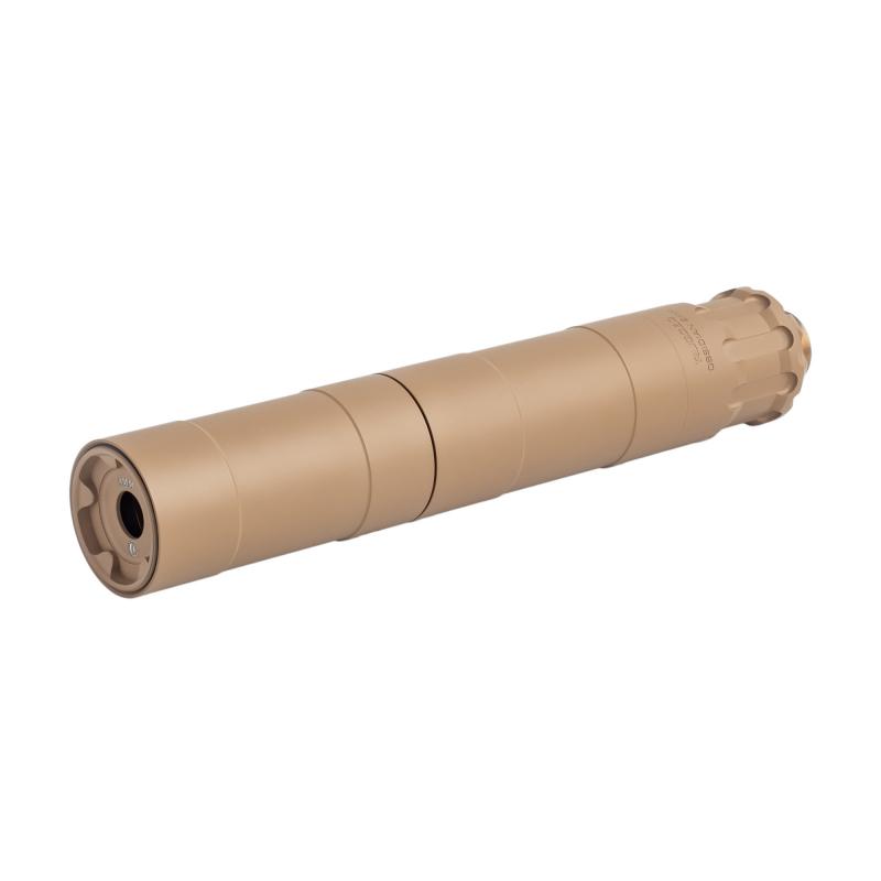 Obsidian 9 with ADAPT Modular Technology, Pistol Suppressor, 9MM, Includes 1/2X28 Piston, Aluminium Tube, 17-4 PH Baffles, Flat Dark Earth Cerakote Finish OBSFDE9