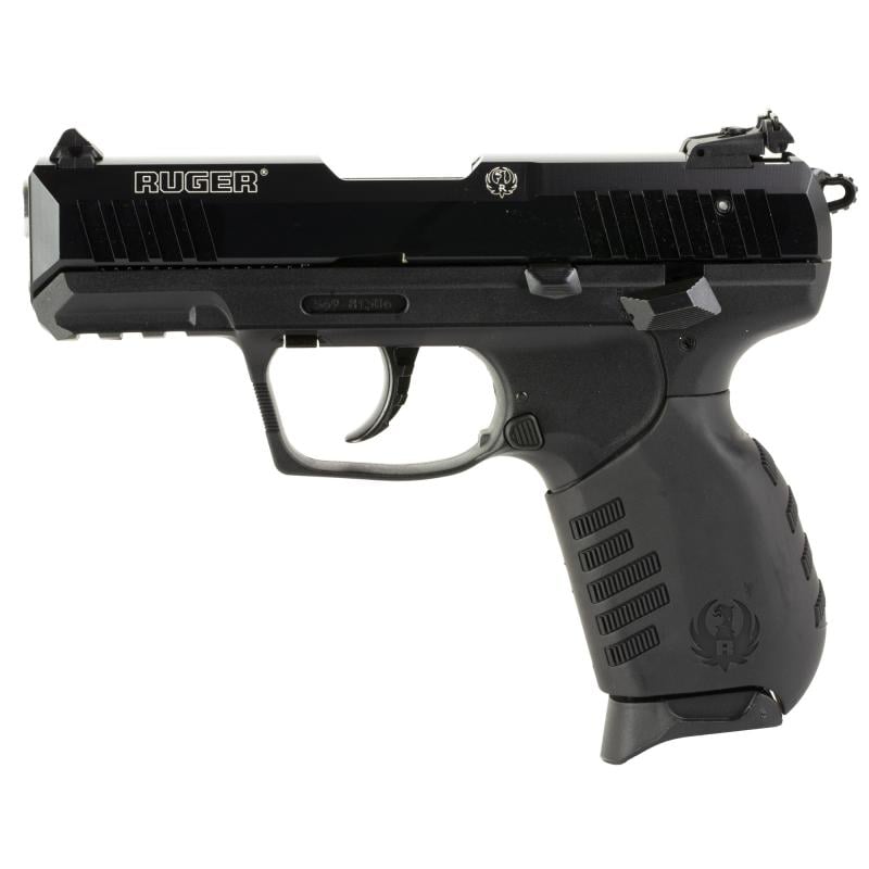 SR22, Double Action/Single Action, Semi-automatic, Polymer Frame Pistol, Compact, 22LR, 3.5" Barrel, Anodized Finish, Black, Black Rubber Grip, 3 Dot Adjustable Sights, 10 Rounds, 2 Magazines 03657