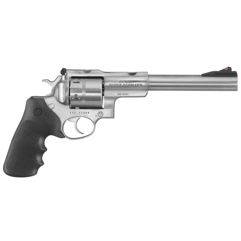 KSRH-7 Super Redhawk .480 Ruger Caliber 7.5 Inch Barrel Satin Stainless Finish 6 Round