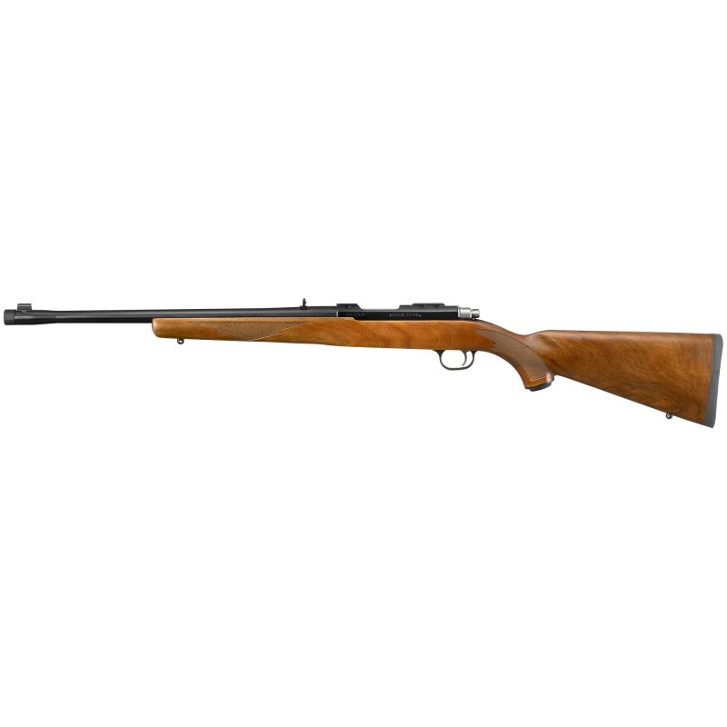 77/44, Bolt Action Rifle, 44 Magnum, 18.5" Threaded Barrel, 11/16X24 Threads, Blued Finish, Walnut Stock, Adjustable Rear Sight, Bead Front Sight, 4Rd 7416