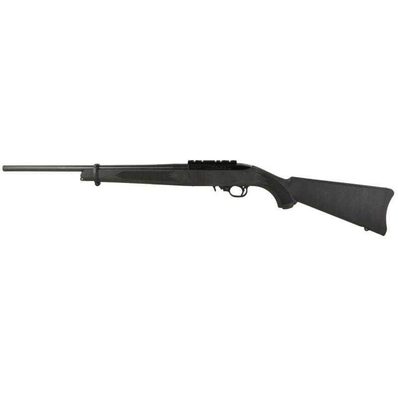 10/22 Carbine, Semi-automatic Rifle, 22 LR, 18.5" Barrel, Factory Installed Scope Base Adapter, Satin Finish, Black, 10 Round, 1 Magazine 31210