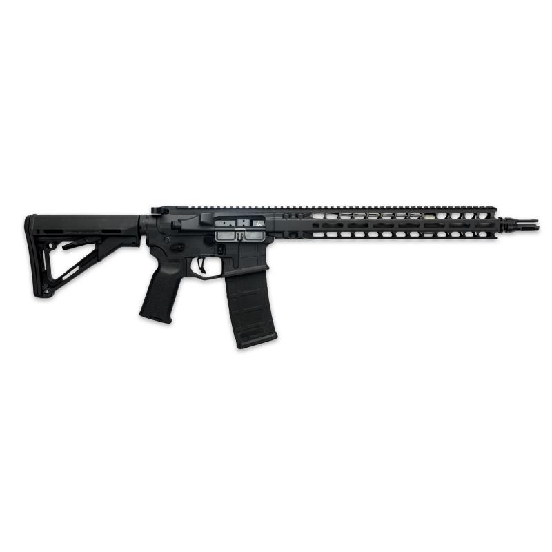 Model 1, Semi-automatic Rifle, AR, 223 Wylde, 14.5" Barrel Pinned Dead Air Flash Hider (16" OAL), Mid Length Gas System, Cerakote Finish, Black, 14" Free Float M-LOK Handguard, Magpul Moe Stock, Magpul MOE Grip, Radian Raptor SD Ambidextrous Charging Han