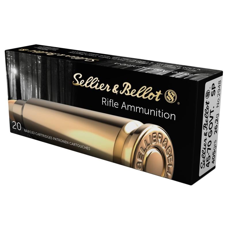 Rifle, 45-70 Government, 405Gr, Soft Point, 20 Round Box SB4570A