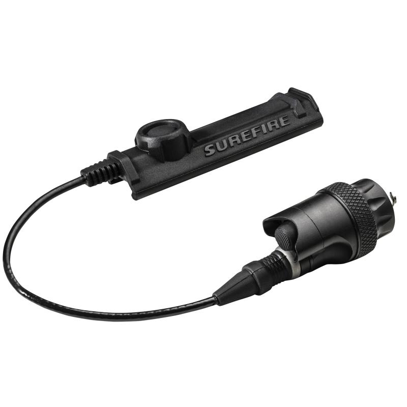 Remote Switch, Scoutlight, Dual Sw/Tail Cap Assy For M6XX Scoutlight Series, Includes SR07 Rail Tape Shitch, Black DS-SR07