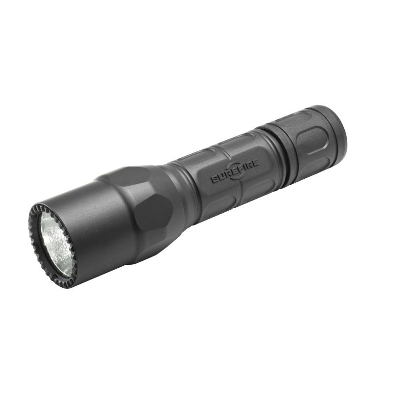 G2X-D Flashlight, LED, Dual stage 320/15 lumen, polymer & aluminum, black