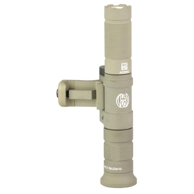M140A Scout Light, Weaponlight, Fits Picatinny Rails, 300 Lumens, Anodized Finish, Tan, Includes 1 AAA Battery M140A-TN-PRO