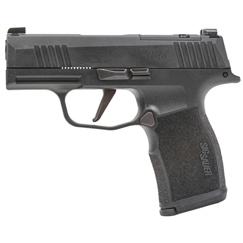 P365X, Striker Fired, Compact, 9MM, 3.1" Barrel, Polymer Frame, Black Finish, X-Ray 3 Night Sights, Optic Ready, 10Rd, 2 Magazines 365X-9-BXR3-10P