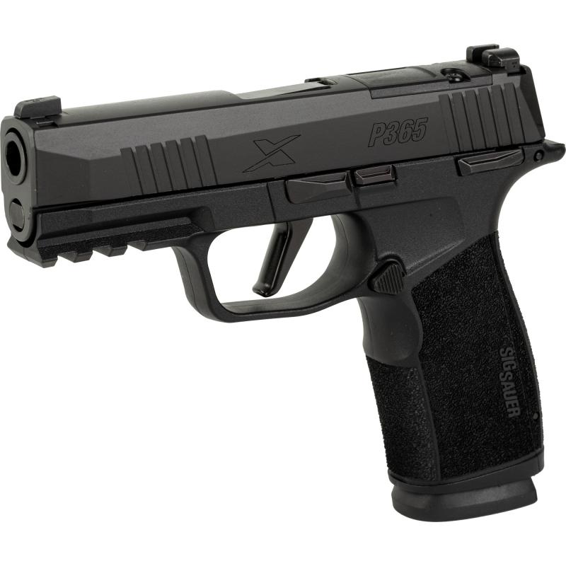 P365 XMacro w/Safety |9mm, 3.7" Barrel, Optics Ready, XRay3 Day/Night Sights, Thumb Safety, 2 Magazines, 17 Round, 365XCA-9-BXR3-MS