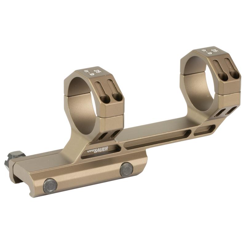Alpha-MSR, Scope Mount, 34mm, 1.535" Height, 0 MOA, Anodized Finish, Coyote Brown, Fits Picatinny SOA20017