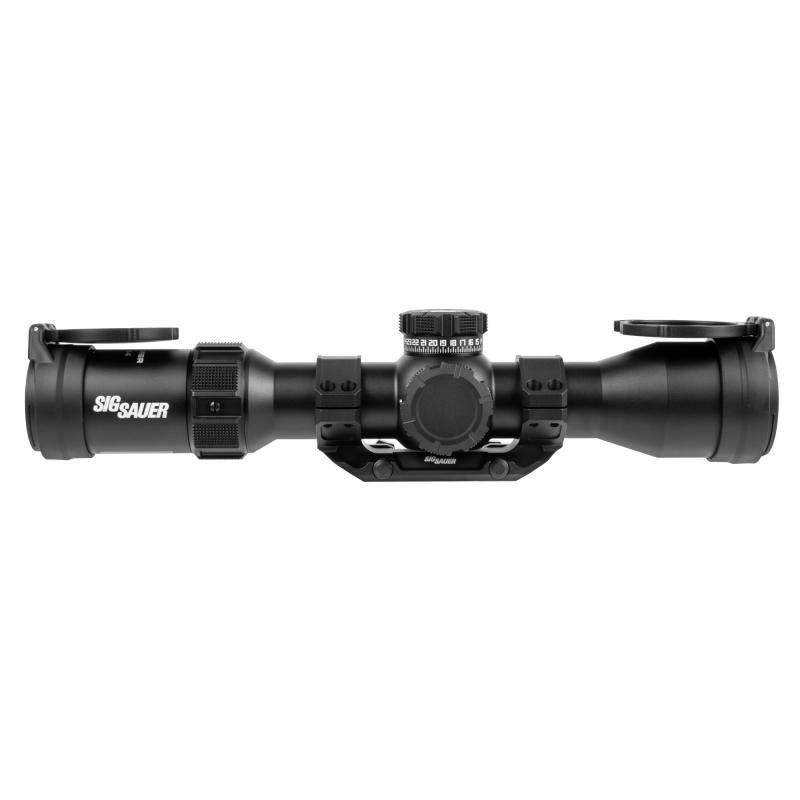 Tango MSR, Rifle Scope, 3-18X50mm, First Focal Plane, MOA Illuminated Milling 2.0 Reticle, 50mm Objective, 34mm Main Tube, Matte Finish, Black, 0.25 MOA Adjustment, Included Mount and Flip Lens Covers SOTM63000