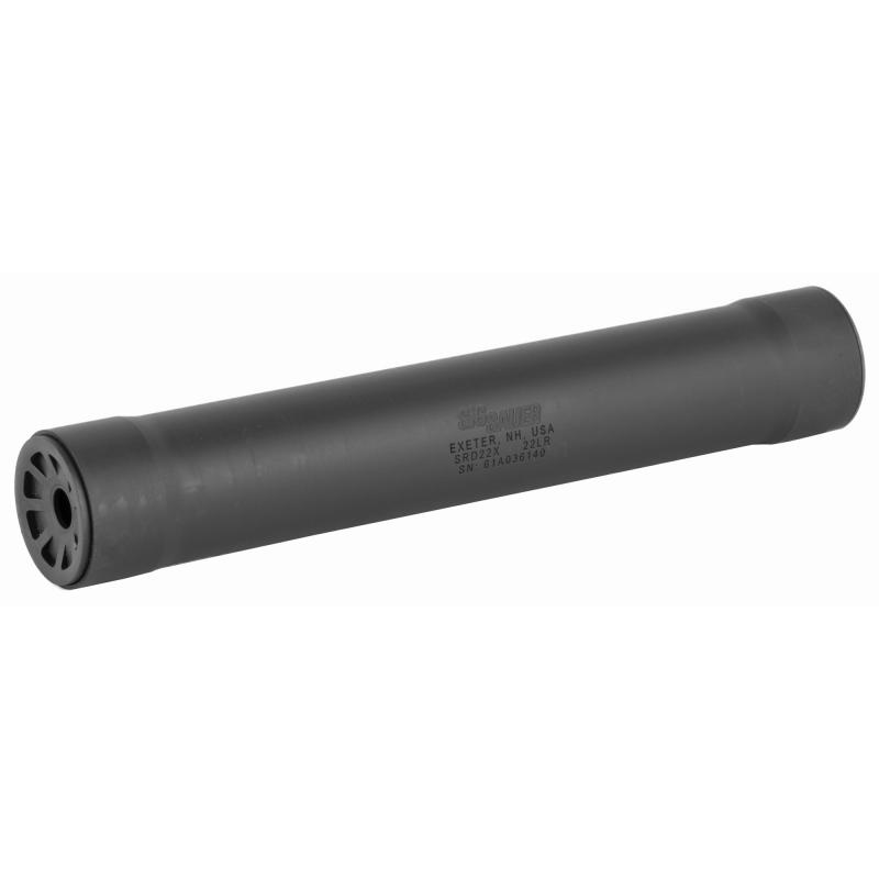 SRD22X Suppressor |22LR/17HMR/22MAG, 6.2", Titanium, Black SRD22X