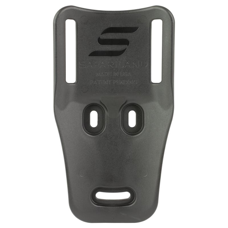CUBL2, Cantable Universal Belt Loop, Black, Fits 3-Hole Patterned Holsters and Safariland UBL Products, 2" Belt Loops, Mid-Ride 6070CUBL2-2-2
