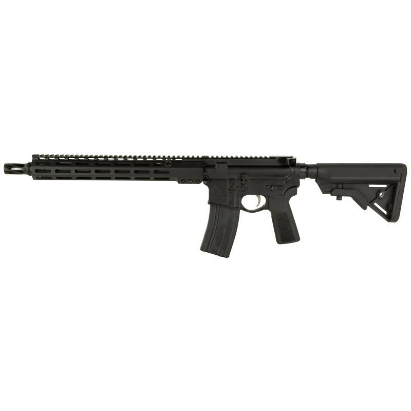 SCALPER, Semi-automatic Rifle, AR, 556NATO/223 Remington, 13.9" Pinned (16" OAL) Cold Hammer Forged Barrel with HUXWRX XL Muzzle Device, Mid-Length Gas System, Anodized Finish, Black, Vltor A5 Buffer System, Liberty Fighting Trigger, Liberty Charging Han