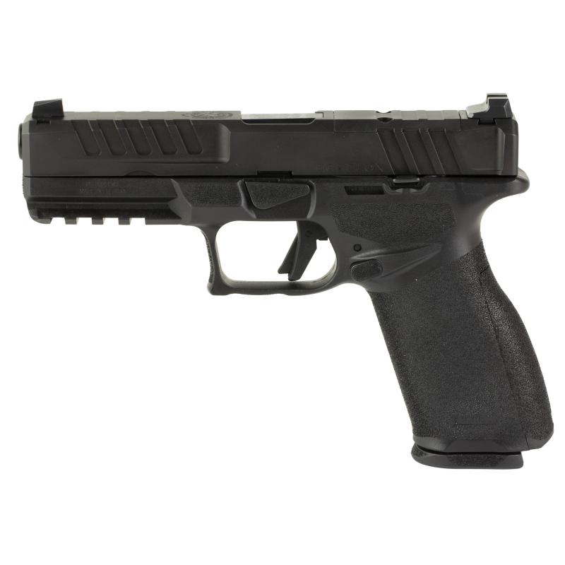 Echelon, Semi-automatic, Striker Fired, Polymer Framed Pistol, Full Size, 9MM, 4.5" Barrel, Melonite Finish, Black, Optics Ready Slide, 3 Dot Tritium Night Sights, 15 Rounds, 2 Magazines EC9459B-3D-15
