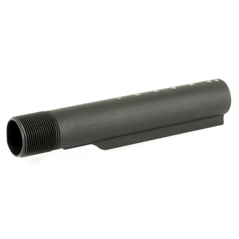 Mil-spec Buffer Tube, 6 Position, Black Finish SLA500R