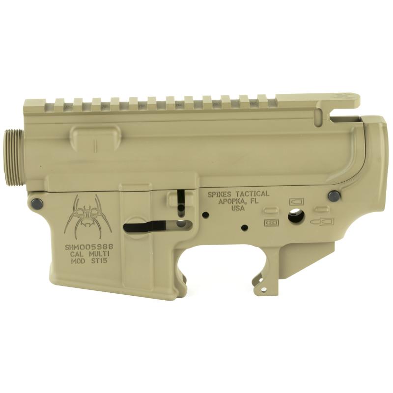 Upper/Lower Receiver Set, Semi-automatic, 223 Rem/556NATO, Flat Dark Earth Finish, Mil-spec STS1512
