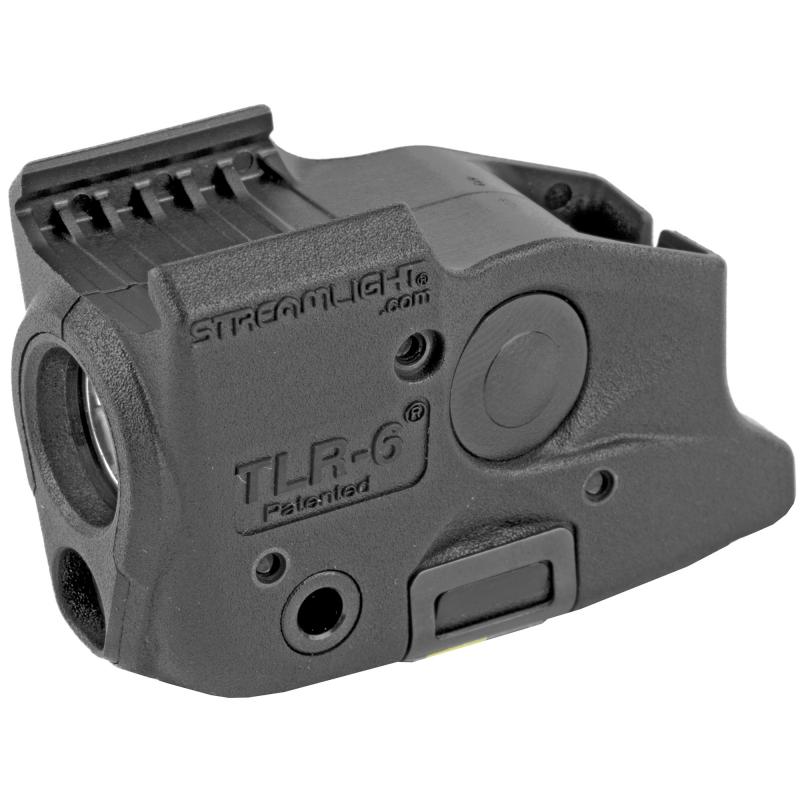 TLR-6 Rail Mount Gun-Mounted Tactical Light With Intergrated Red Aiming Laser for Glock Black