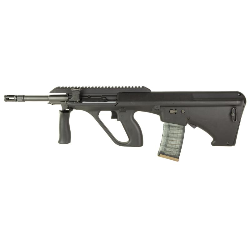 AUG A3 M2 NATO, Semi-automatic Rifle, 300Blackout, 16"Barrel, Synthetic Stock, Extended Rail, Ambidextrous QD, Foldable Charging Handle, Matte Finish, Black, 30 Rounds AUGM2BLKNATOEXT300