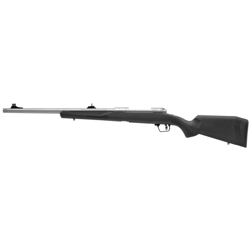 110, Brush Hunter, Bolt, Long Action, 338 Winchester Magnum, 23" Threaded Barrel, Black Finish, Synthetic Stock, Right Hand, 1 Mag, Muzzle Brake, 3Rd 57043