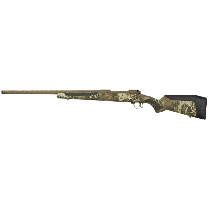 110 High Country, Bolt Action, 270 Winchester, 22", Threaded Barrel, PVD Finish, True Timber Strata Camo Synthetic AccuStock, AccuTrigger, Detachable Box Magazine, 4Rd, Right Hand 57413